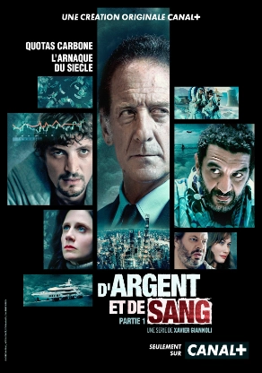 Affiche serie D'argent et de sang